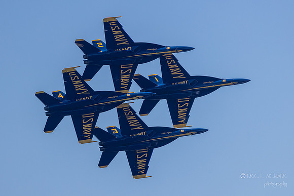 U.S. Navy Blue Angels Boeing F/A-18 Super Hornet