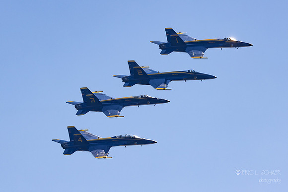U.S. Navy Blue Angels Boeing F/A-18 Super Hornet