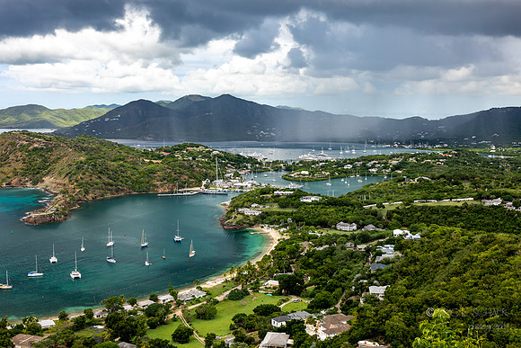 Antigua- Freeman's Bay, View of Nelson's Dockyard