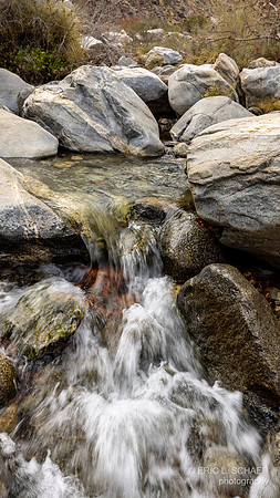 January, Tahquitz Creek, Tahquitz Canyon Trail- Palm Springs Calif.,