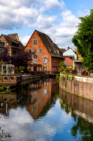 Colmar France: Waterway River La Lauch
