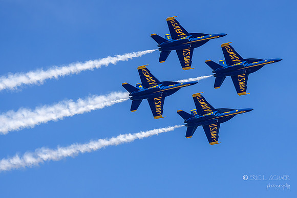 U.S. Navy Blue Angels Boeing F/A-18 Super Hornet