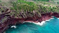Lipoa Point North Maui HI, Drone View looking SW.