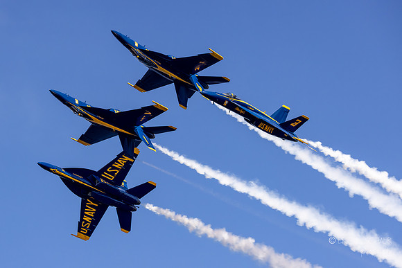 U.S. Navy Blue Angels Boeing F/A-18 Super Hornet