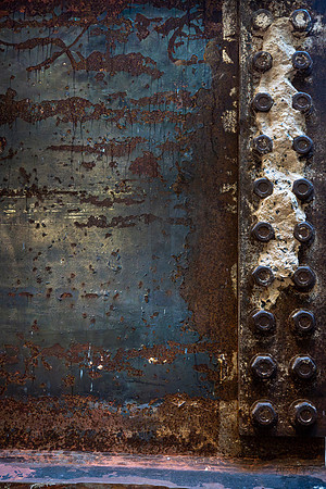 911 Memorial- Closeup of metal detail
