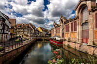 Colmar France: Waterway River La Lauch